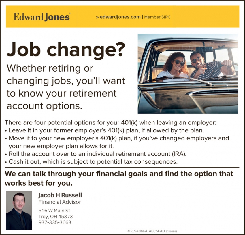 Jacob H Russell - Edward Jones