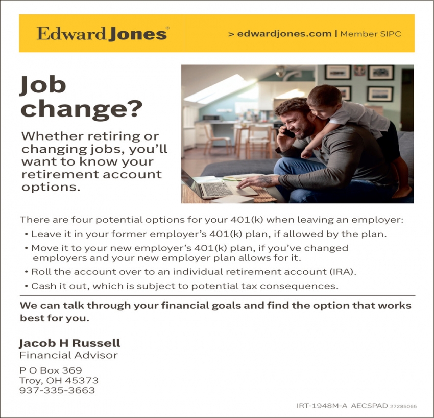 Jacob H Russell - Edward Jones