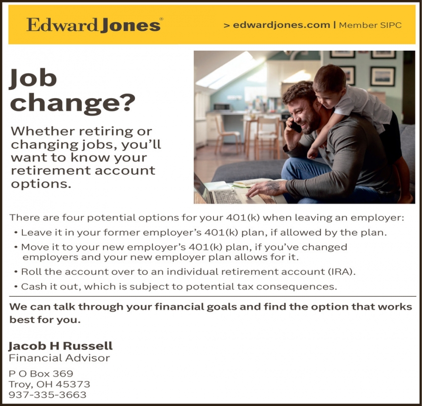 Jacob H Russell - Edward Jones