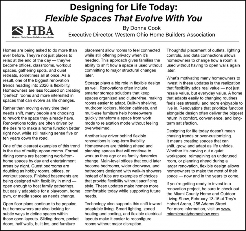 Western Ohio Home Builders Association