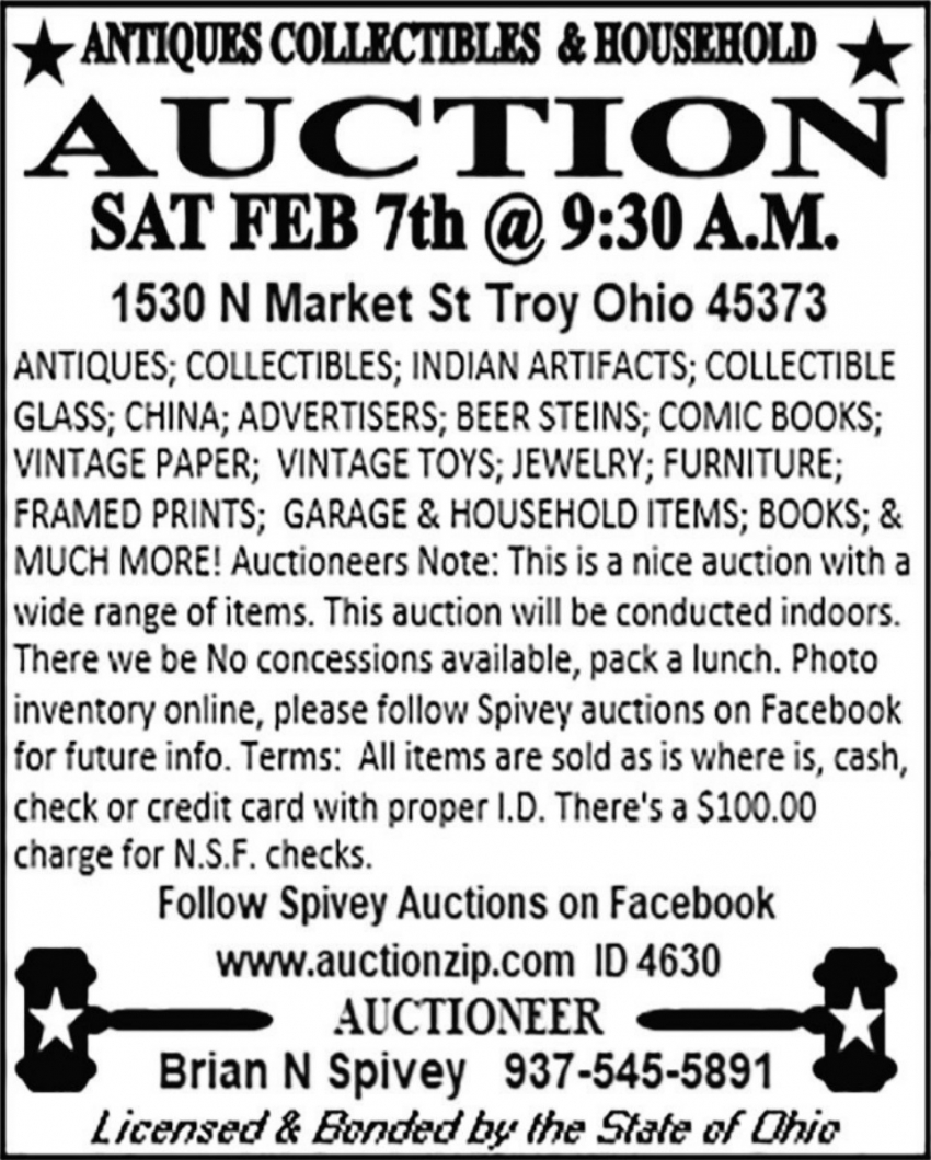 Brian N Spivey Auctioneer