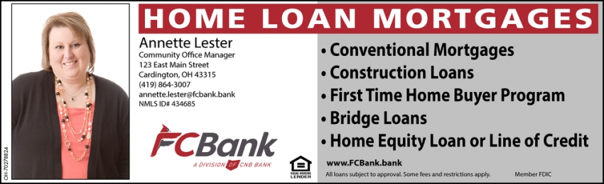 Home Loan Mortgages 