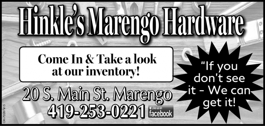 Come In & Take a Look At Our Inventory 