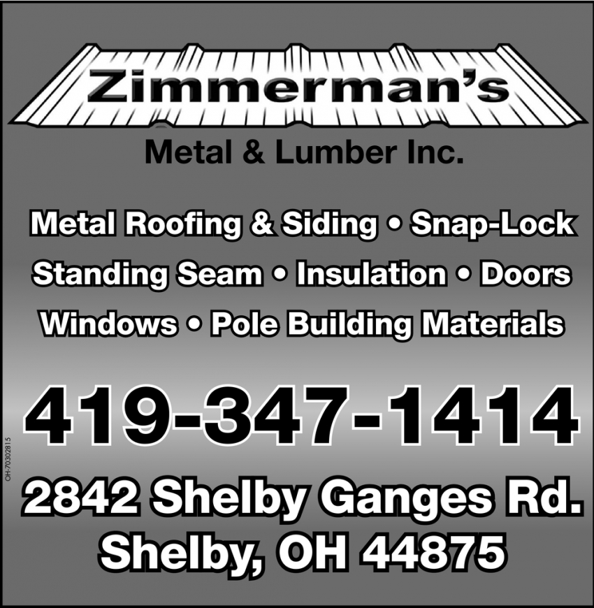 Metal Roofing for Houses, Garages & Barns