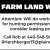 Farm Land Wanted