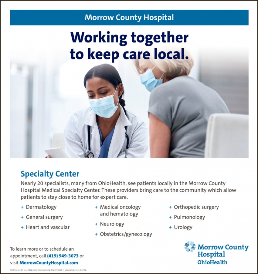 Morrow County Hospital - Ohio Health