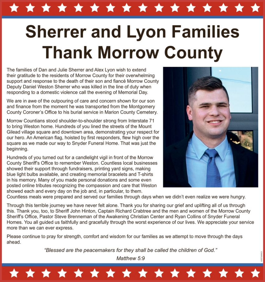 Sherrer and Lyon Families