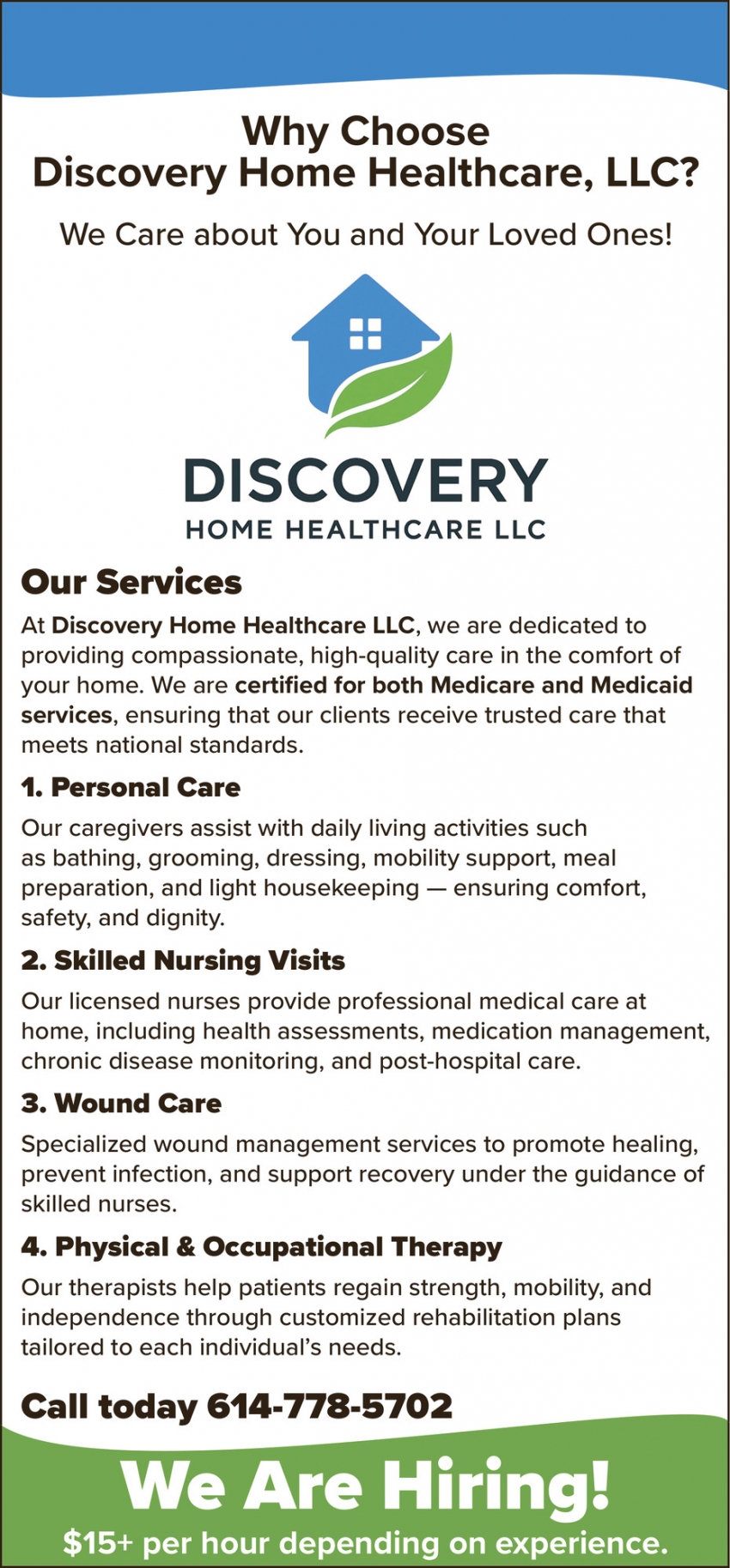 Discovery Home Healthcare, LLC