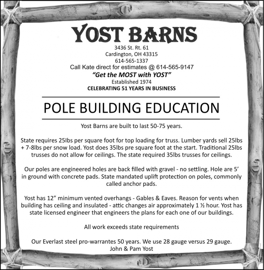 Yost Barns