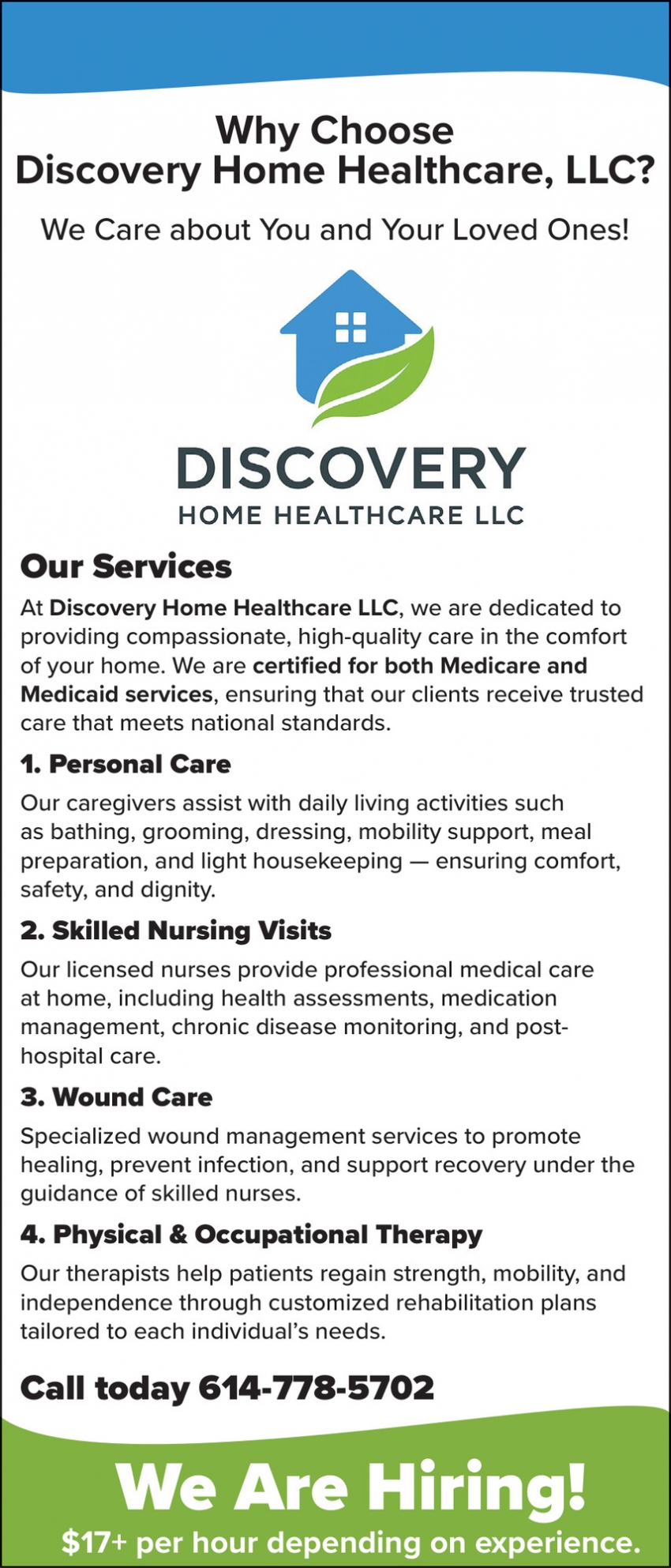 Discovery Home Healthcare, LLC