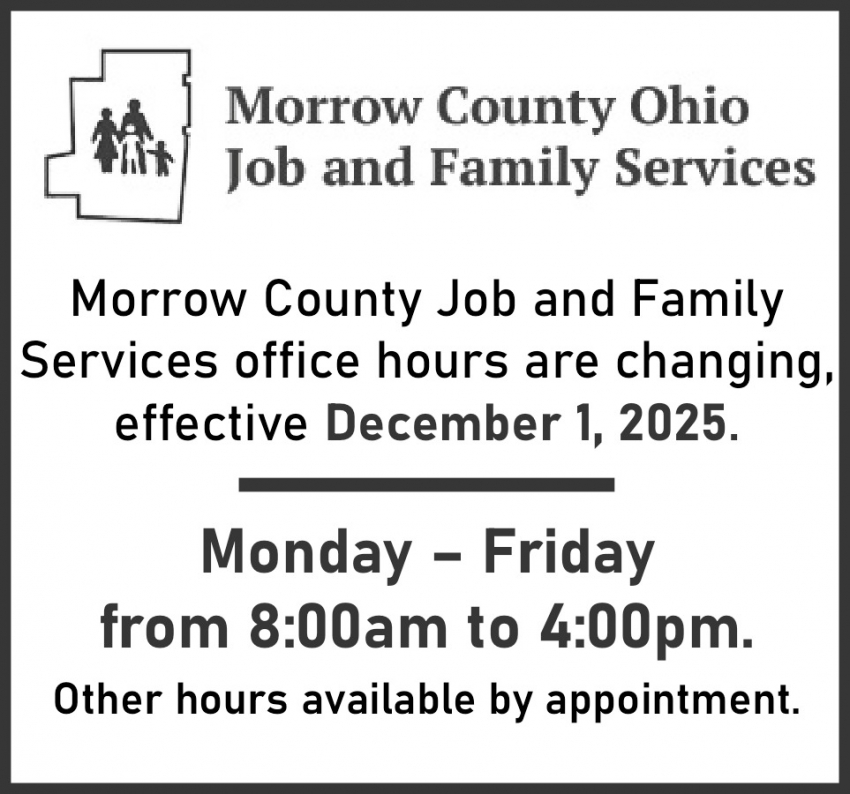 Morrow County Ohio Job and Family Services