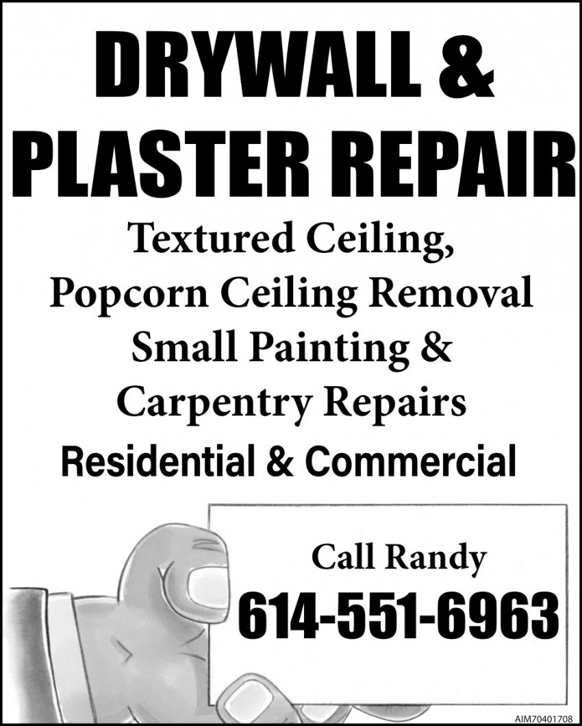 Drywall & Plaster Repair