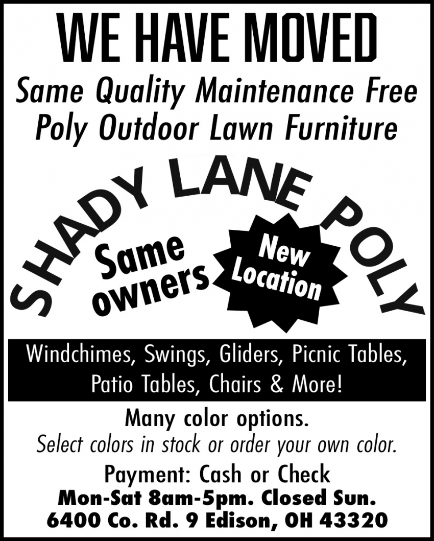 Shady Lane Poly