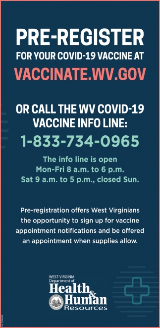 Pre-Register for Your COVID-19 Vaccine