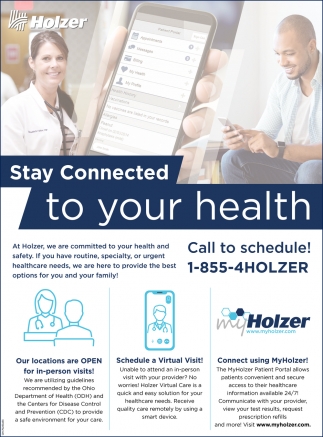 Stay Connected To Your Health