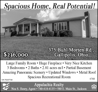 Spacious Home, Real Potential!