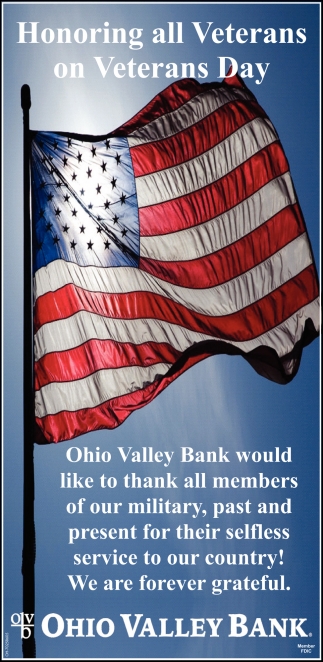 Honoring All Veterans on Veterans Day