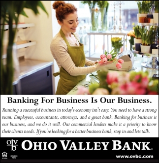 Banking For Business Is Our Business