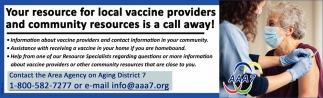 Your Resource For Local Vaccine Providers