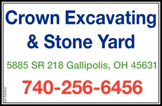 Excavating & Stone Yard