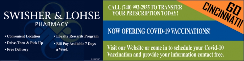 Now Offering COVID-19 Vaccinations!