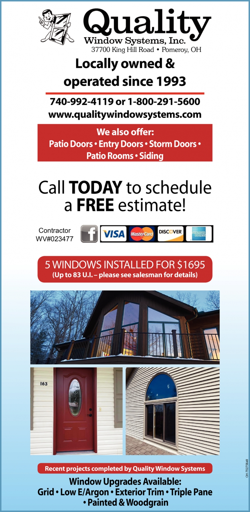 5 Windows Installed for $1695