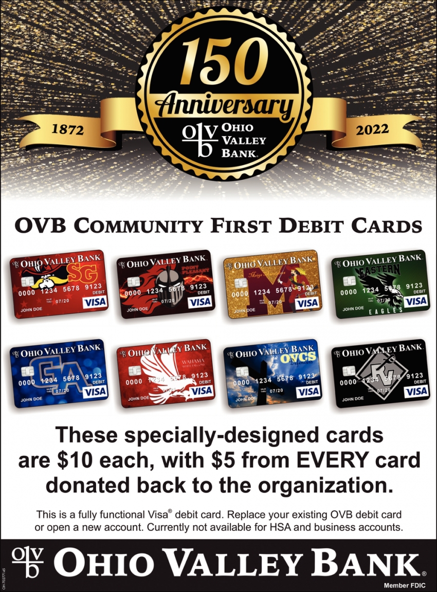 OVB Community First Debit Cards