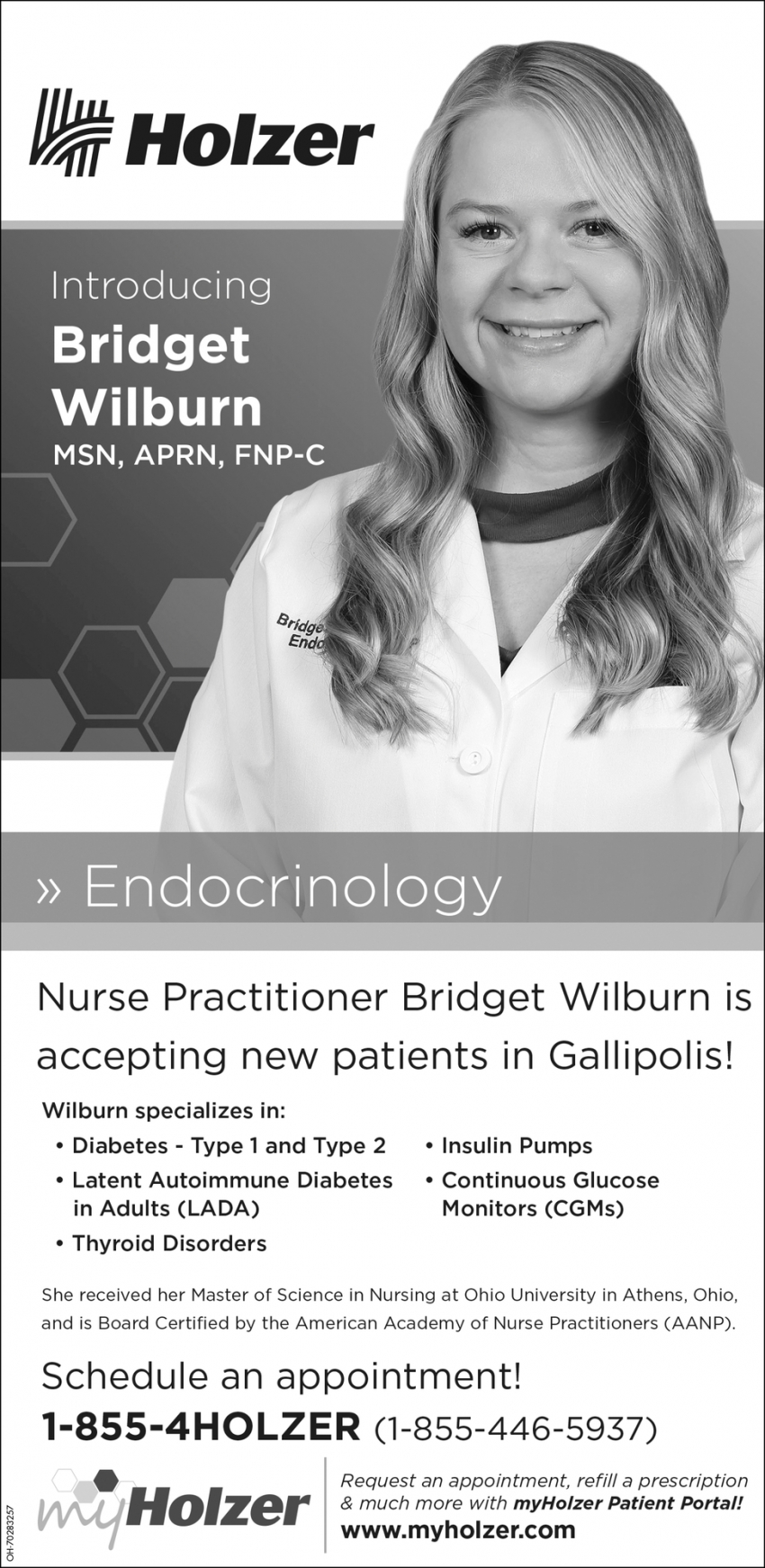 Introducing Bridget Wilburn MSN, APRN, FNP-C