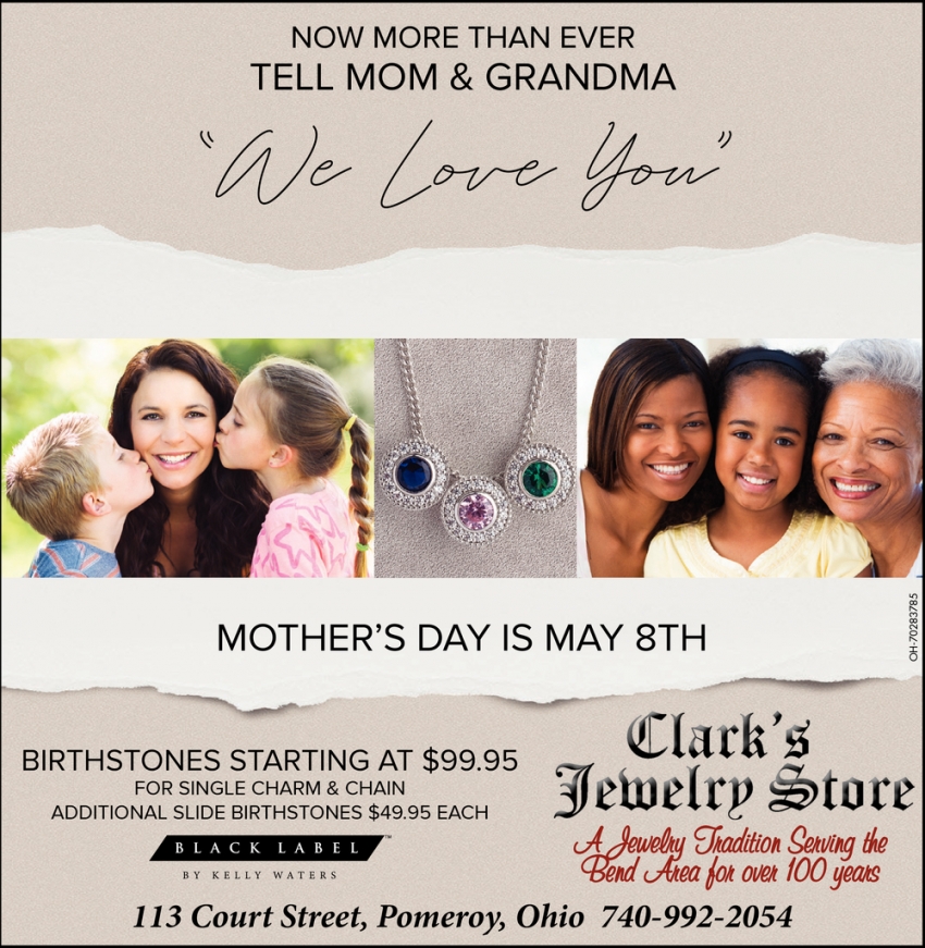 Mother's Day Is May 8th