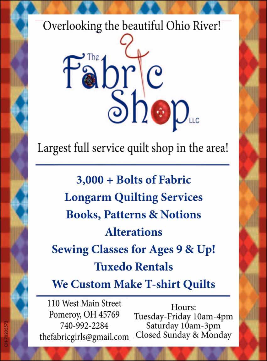Largest Full Service Quilt Shop