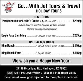 go with jo tours & travel