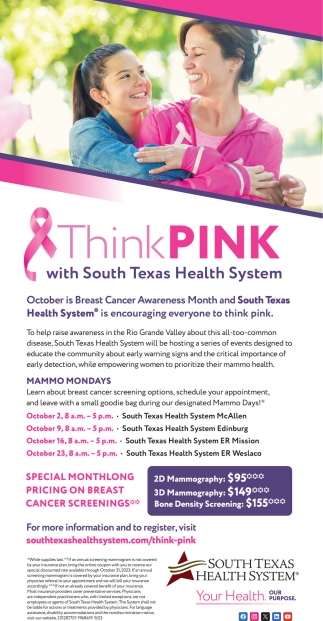 Breast Cancer Awareness - Texas Health Care