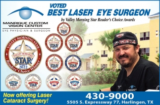Voted Best Laser Eye Surgeon