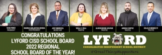 Congratulations Lyford CISD School Board