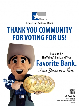 Thank You Community For Voting For Us!