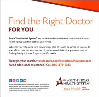 Find The Right Doctor For You