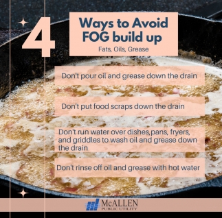 Ways To Avoid FOG Build Up