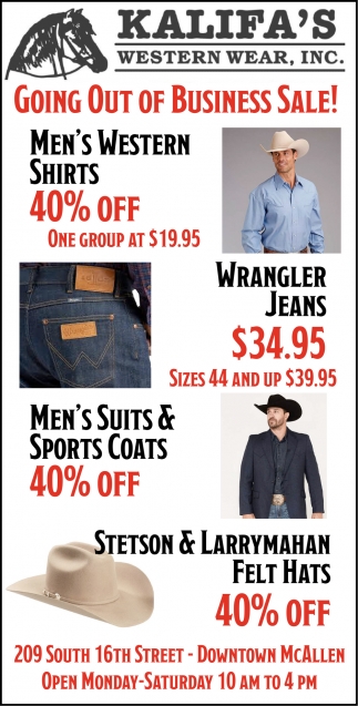 Going Out of Business Sale!