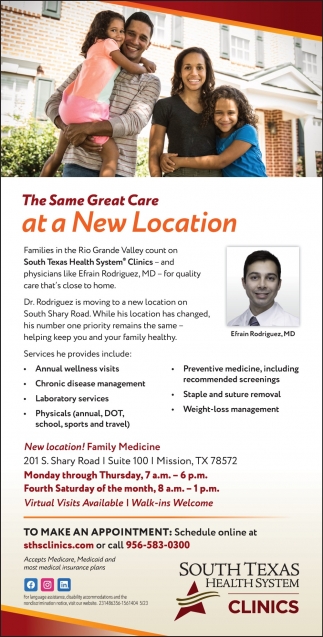 The Same Great Care At A New Location