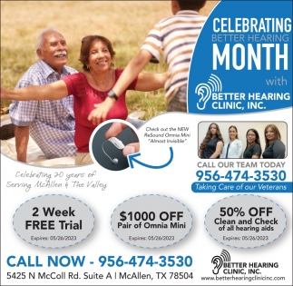 Celebrating Better Hearing Month