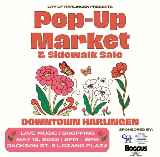 Pop-Up Market & Sidewalk Sale