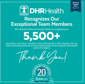 Recognize Our Exceptional Team Members