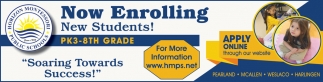 Now Enrolling New Students!