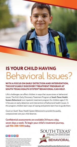 Is Your Child Having Behavioral Issues?