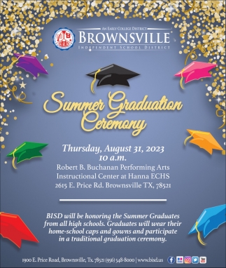 Summer Graduation Ceremony