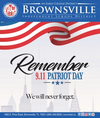 Remember 9.11 Patriot Day