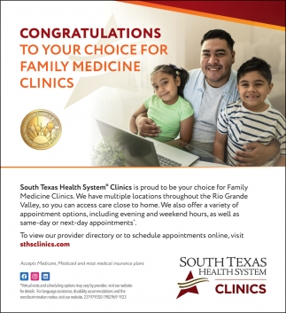 Congratulations To Your Choice For Family Medicine Clinics
