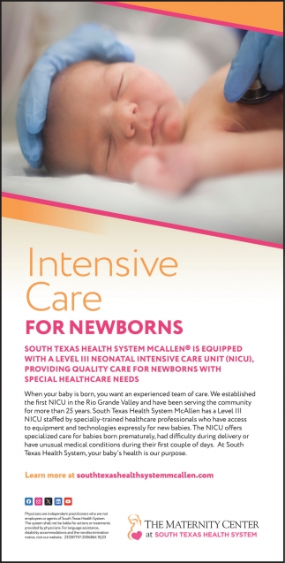 Intensive Care For Newborns