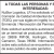 A Todas las Personas y Partes Interesadas