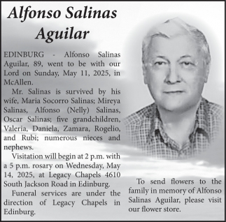 The Family Of Alfonso Salinas Aguilar
